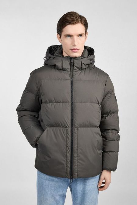 Пуховик с капюшоном удлиненный Marc O'Polo