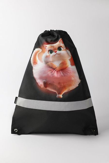 Мешок для обуви с принтом Prima Cat ErichKrause