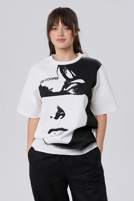 Футболка свободного кроя Lee Cooper