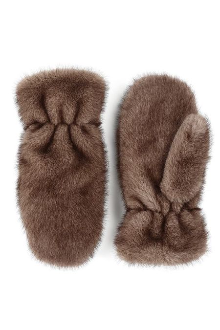 Рукавицы из искусственного меха FABRETTI