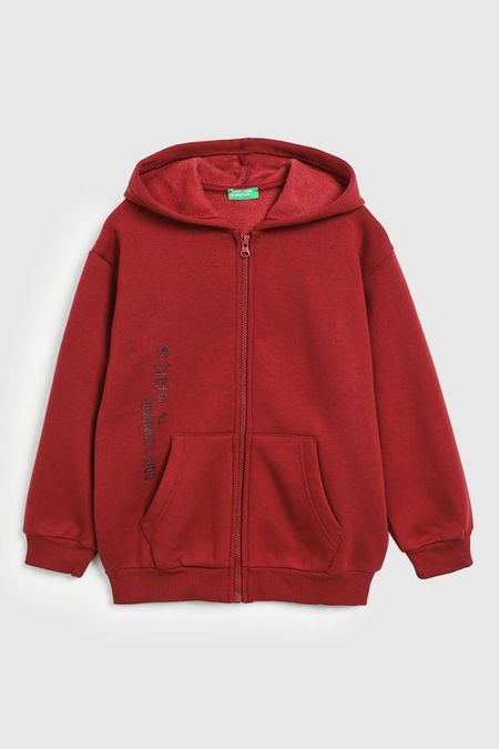 Толстовка с капюшоном на молнии Benetton