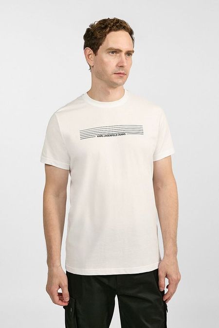 Футболка хлопковая Karl Lagerfeld Jeans