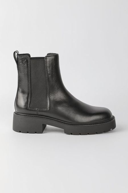 Полусапоги челси кожаные Calvin Klein