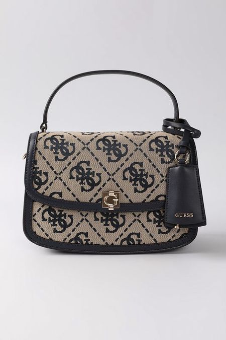 Сумка сэтчел с принтом Audrey Logo Guess
