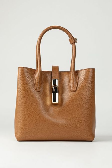 Сумка шоппер кожаная Goccia S Furla
