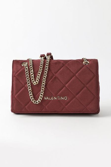 Сумка кросс-боди стеганая Ocarina Suede Valentino