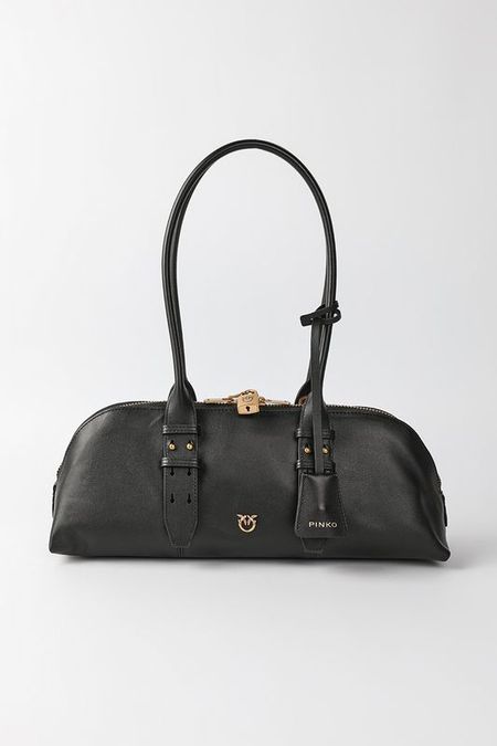Сумка сэтчел кожаная Pinko
