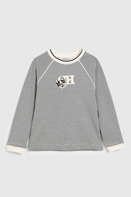 Джемпер хлопковый в полоску Choupette