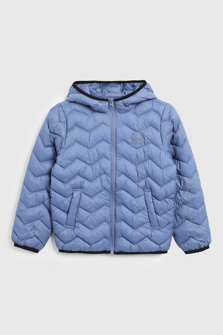 Куртка утепленная с капюшоном Benetton