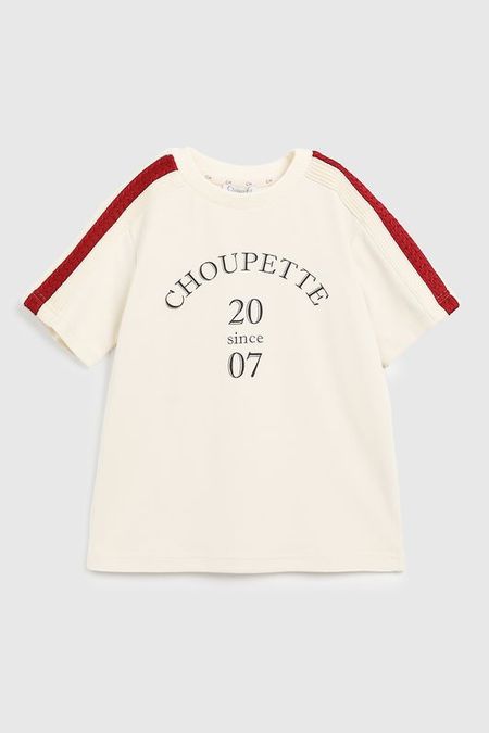 Футболка хлопковая с принтом Choupette