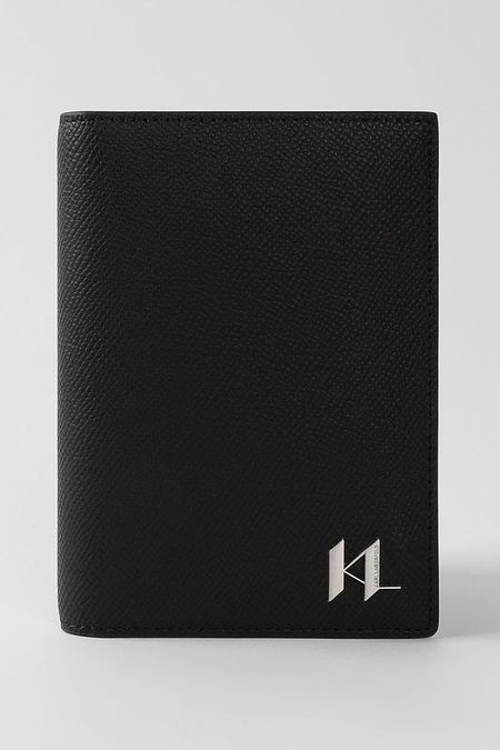 Обложка для документов кожаная Monogram Karl Lagerfeld