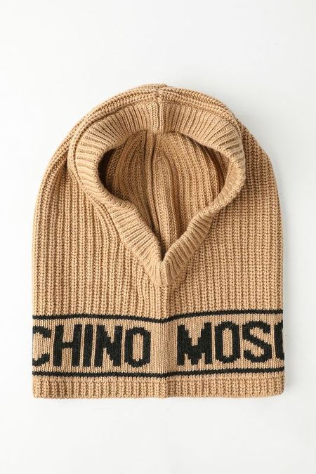 Балаклава из смесовой шерсти Moschino