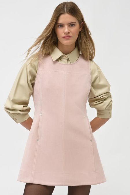 Платье мини из экозамши Vittoria Vicci