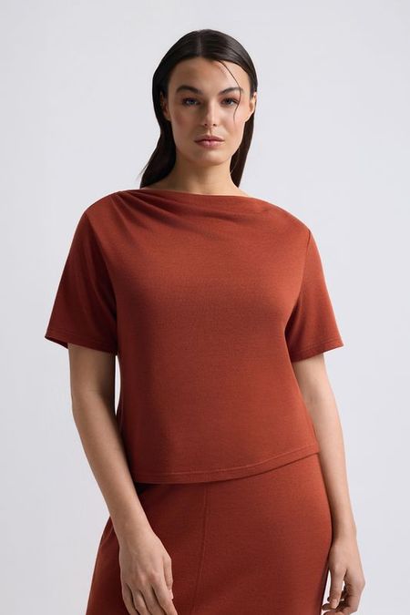 Блуза трикотажная с коротким рукавом Lalis