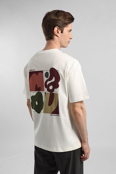 Футболка хлопковая с принтом Marc O'Polo Denim