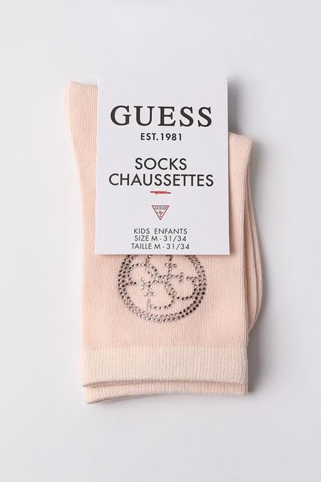 Носки со стразами Guess