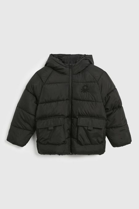 Куртка утепленная с капюшоном Benetton