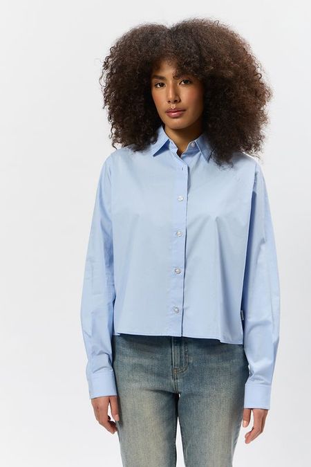 Рубашка прямого кроя укороченная Lee Cooper