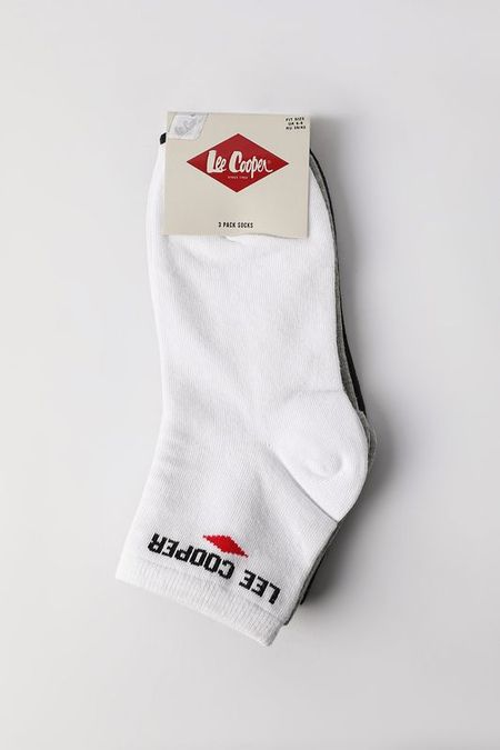 Набор из 3 пар хлопковых носков Lee Cooper
