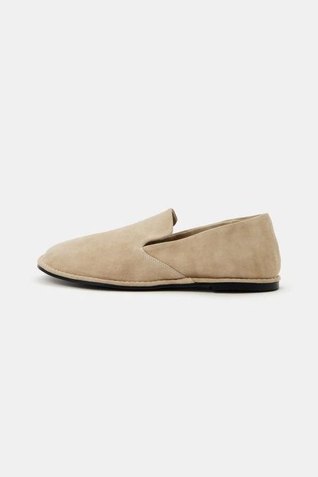 Лоферы замшевые Nume