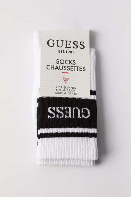 Носки хлопковые с логотипом Guess