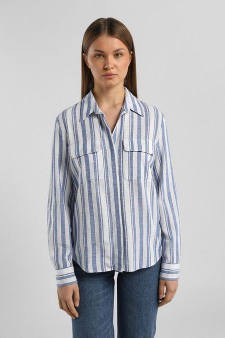 Рубашка хлопковая в полоску LEVI'S