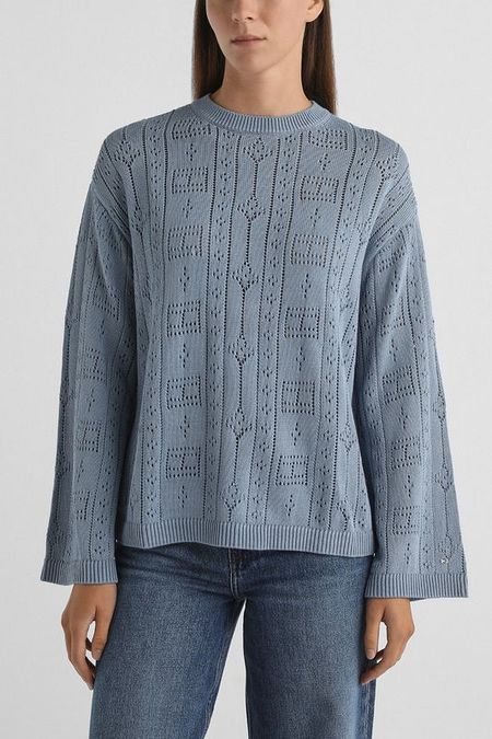 Джемпер текстурный свободного кроя Tommy Hilfiger