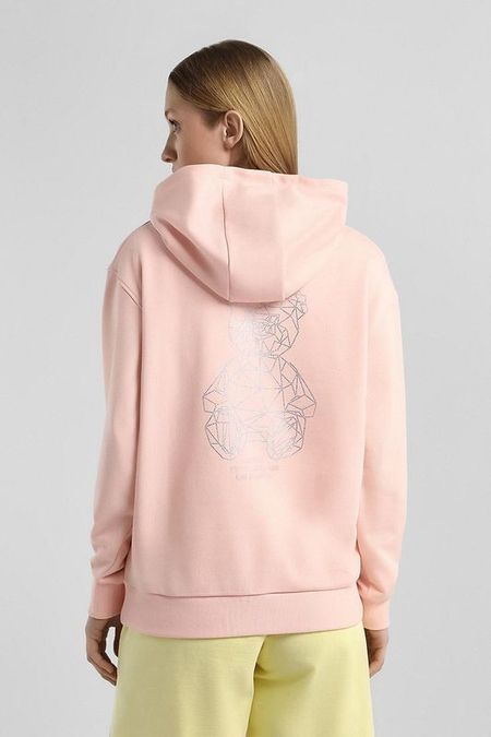 Худи с карманом и принтом Guess