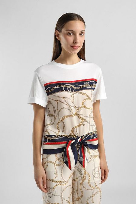 Футболка с завязками на поясе Marciano by Guess