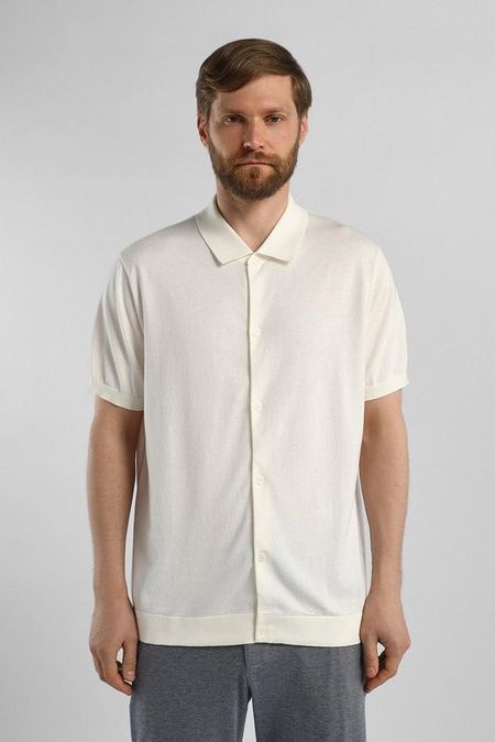 Кардиган хлопковый с коротким рукавом Strellson