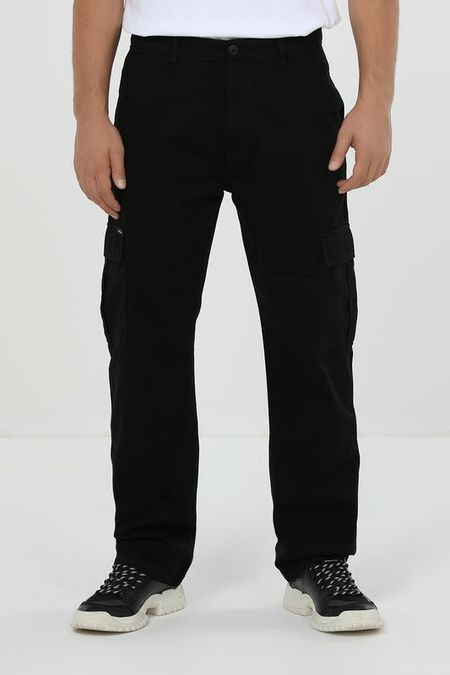 Брюки хлопковые с карманами Guess Jeans