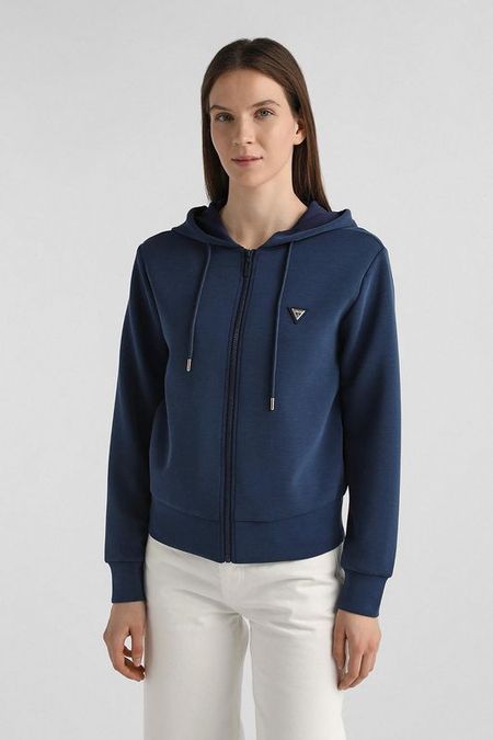 Толстовка на молнии с капюшоном Guess