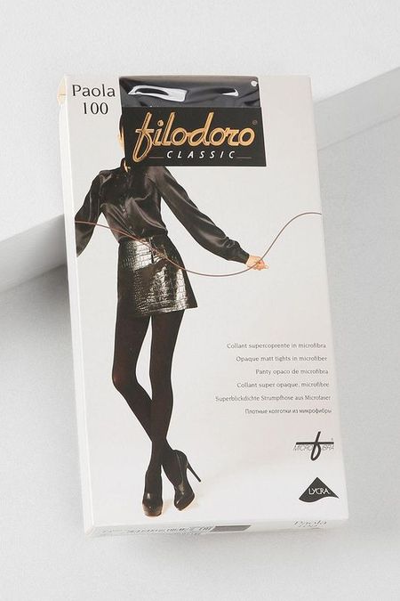 Плотные колготки из микрофибры Filodoro