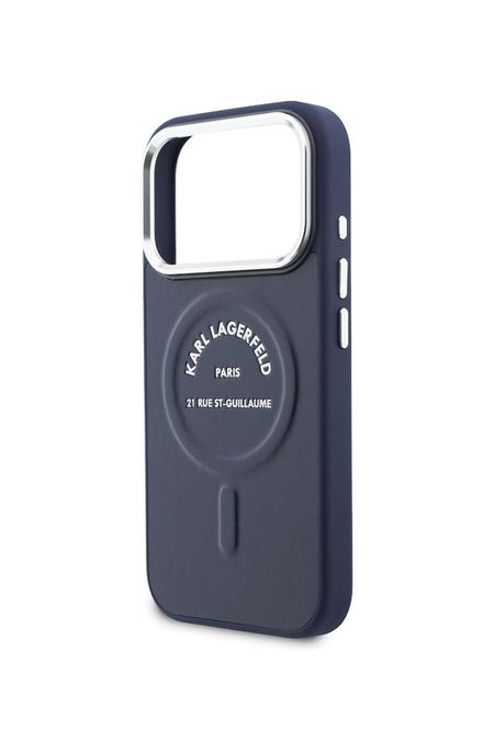 Чехол для iPhone 17 Pro Max с MagSafe Karl Lagerfeld
