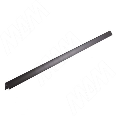 Профиль-ручка 1152мм (L=1400мм) черный матовый (краска RAL9005) (PH.RU30.1400.BL)
