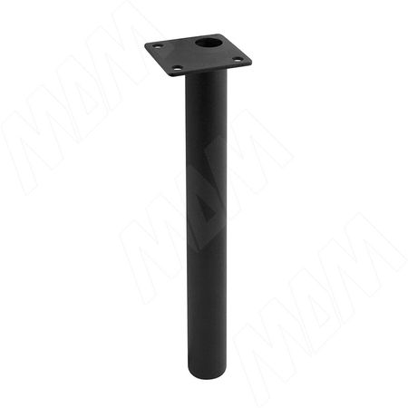 Опора декоративная Н225+8мм черный матовый (ADJ19.230.BL)