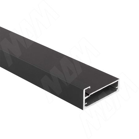 PRIME Профиль рамочный широкий, 50х20х8, черный (анод), L-3000 (FP00297BL-S3)