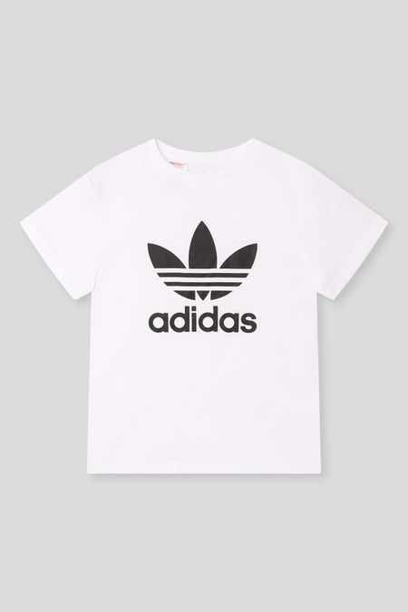 Футболка хлопковая с логотипом Adidas