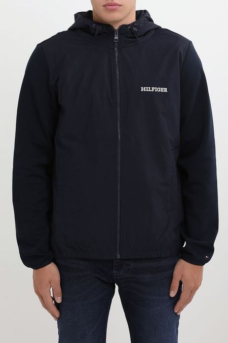 Толстовка хлопковая на молнии Tommy Hilfiger