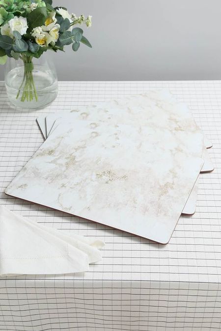 Набор из 4 настольных ковриков Premium Marble Kitchen Craft