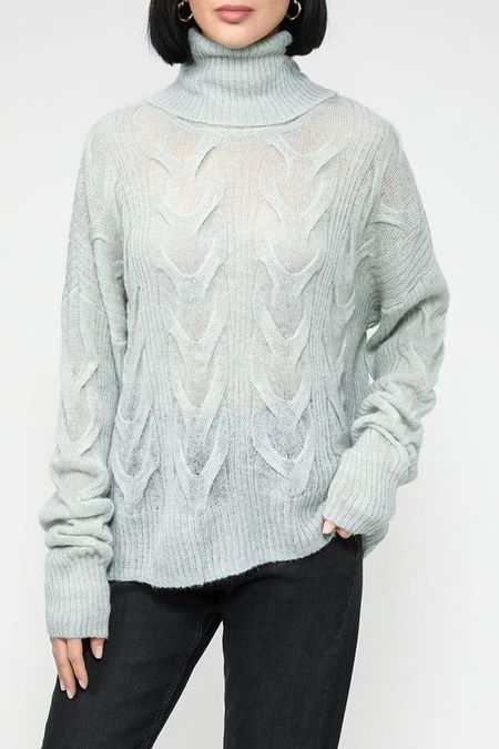 Свитер с высоким воротником Esprit Collection