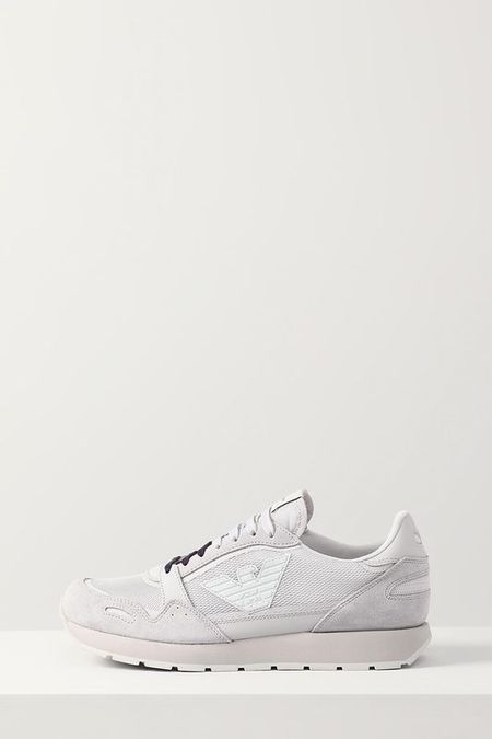 Кроссовки комбинированные EMPORIO ARMANI