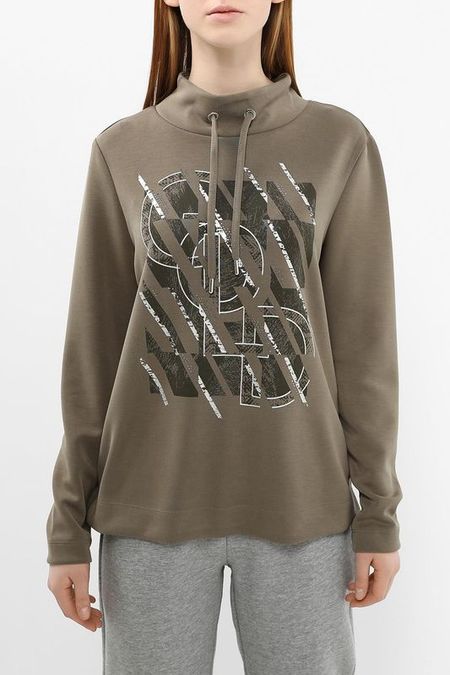 Худи с принтом и воротником на кулиске Gerry Weber