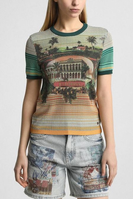 Футболка вязаная Desigual