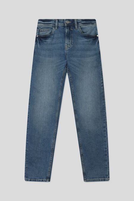 Джинсы с эффектом потертости Republic of Denim