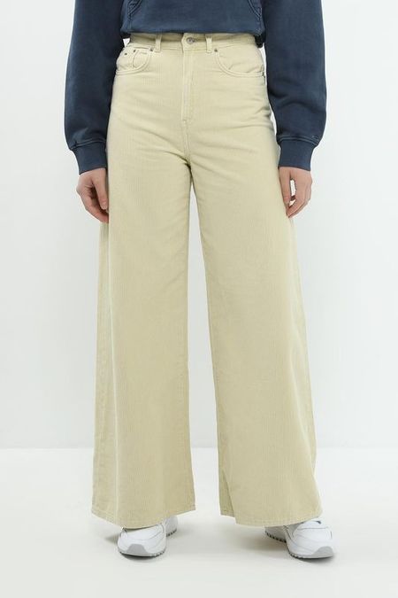 Брюки вельветовые свободного кроя Tommy Jeans