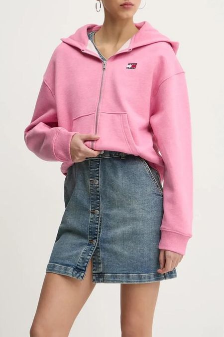 Толстовка на молнии с капюшоном Tommy Jeans