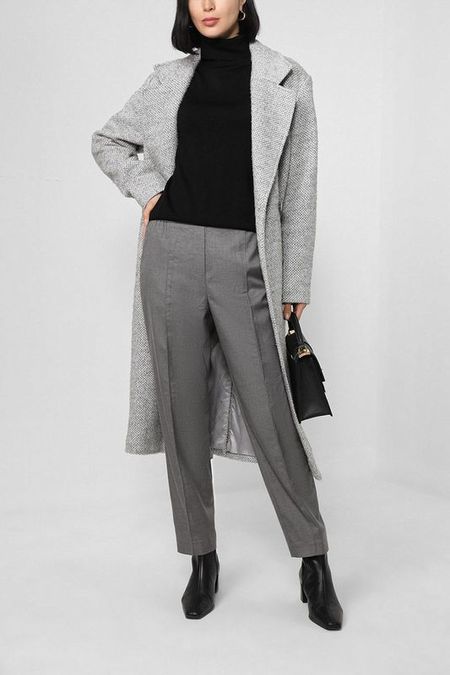 Зауженные брюки со стрелками Esprit Collection