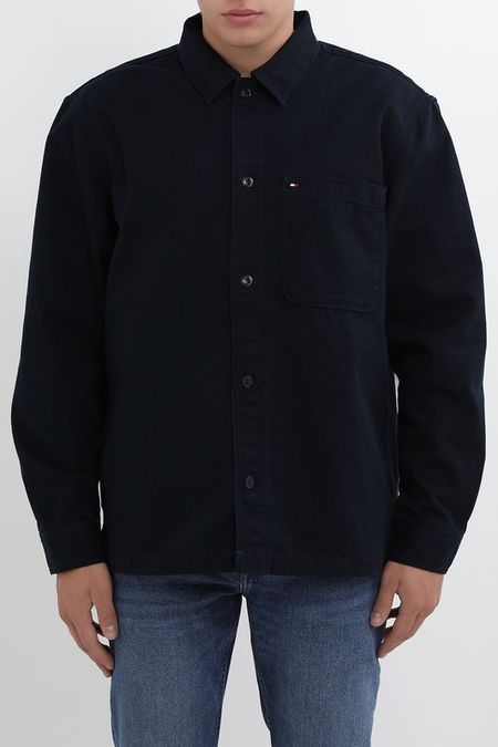Рубашка хлопковая с карманом Tommy Hilfiger