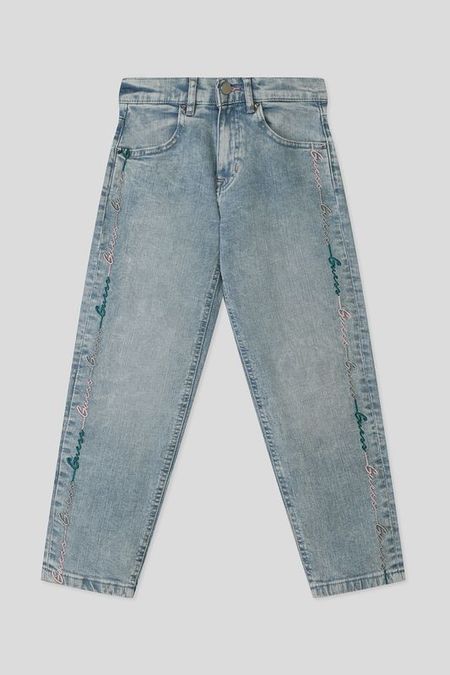 Джинсы с эффектом потертости Guess